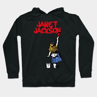 janet and red girl Hoodie